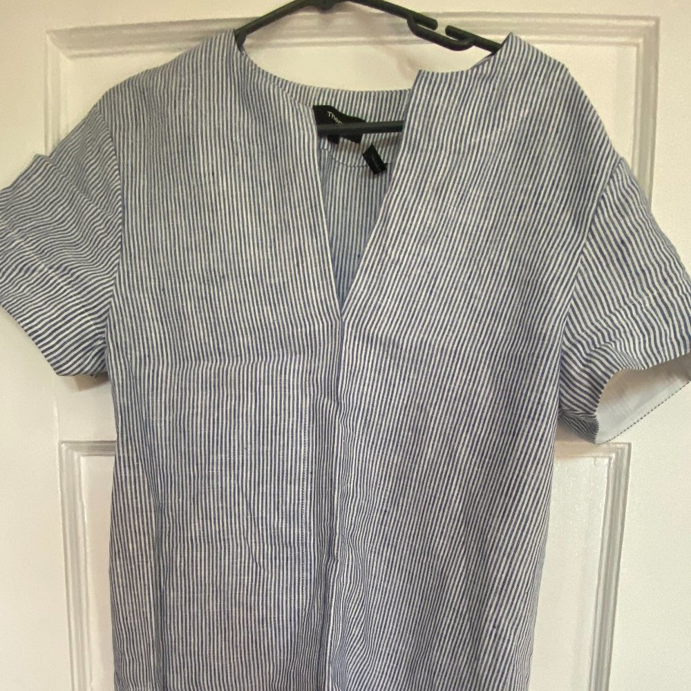 THEORY  Cotton/Linen small summer dress